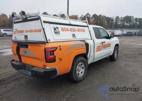 2022 Nissan Frontier King Cab S 4X2 z USA, uszkodzony, nr VIN 1N6ED1CL0NN656583